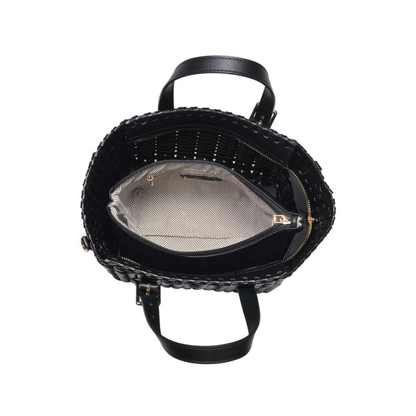 Estelle Crossbody Mini Tote - Black