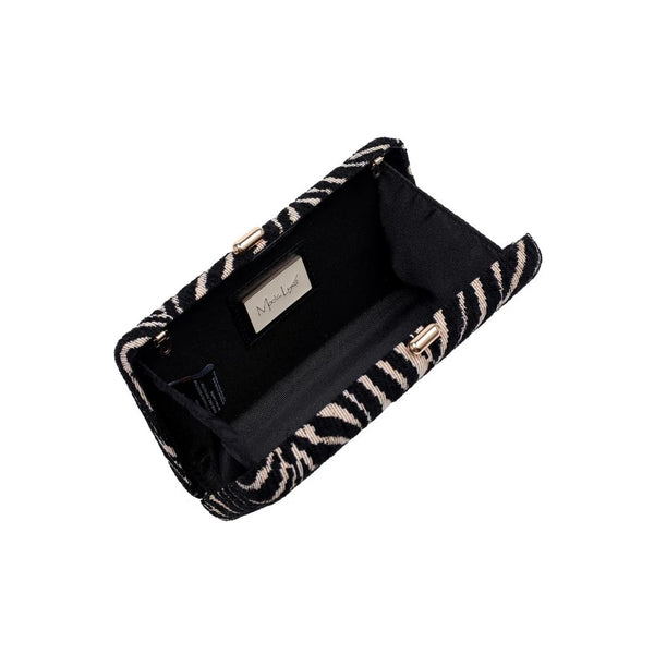 Sade Evening Bag - Zebra