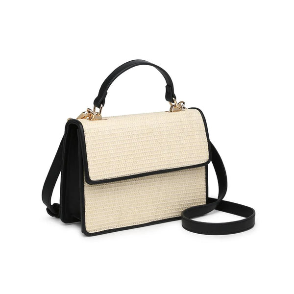 Ruth Crossbody - Ivory Black
