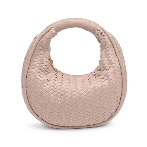 Cassidy Woven Clutch - Natural