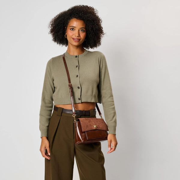 Aly Crossbody - Chocolate