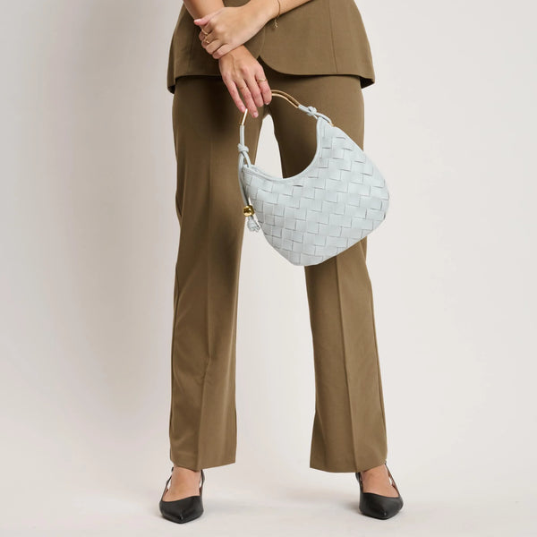 Lucia Hobo Bag - Ice Blue