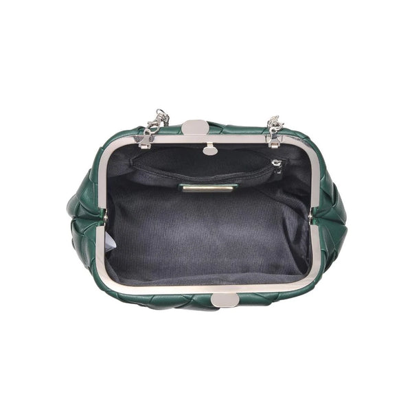 Pauline Woven Crossbody - Forest