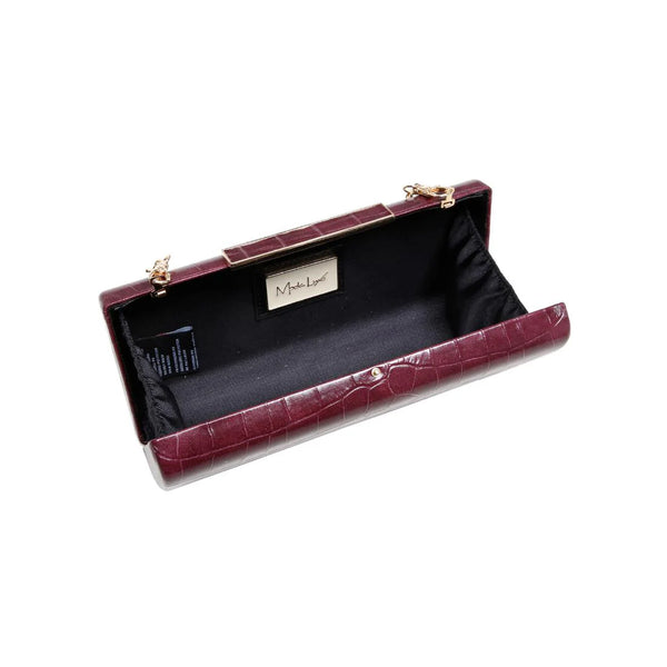Sienna Evening Bag - Wine
