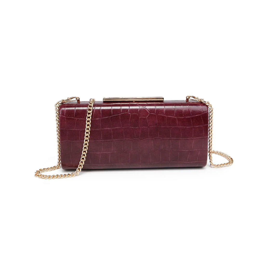 Sienna Evening Bag - Wine