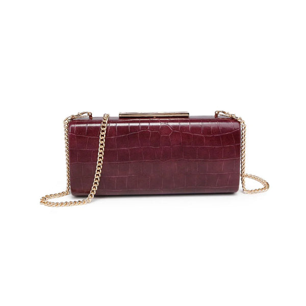 Sienna Evening Bag - Wine