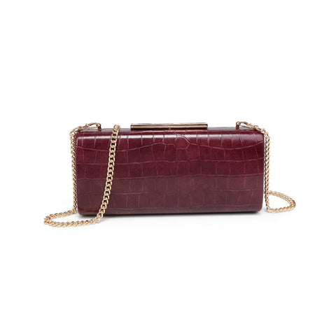 Sienna Evening Bag - Wine