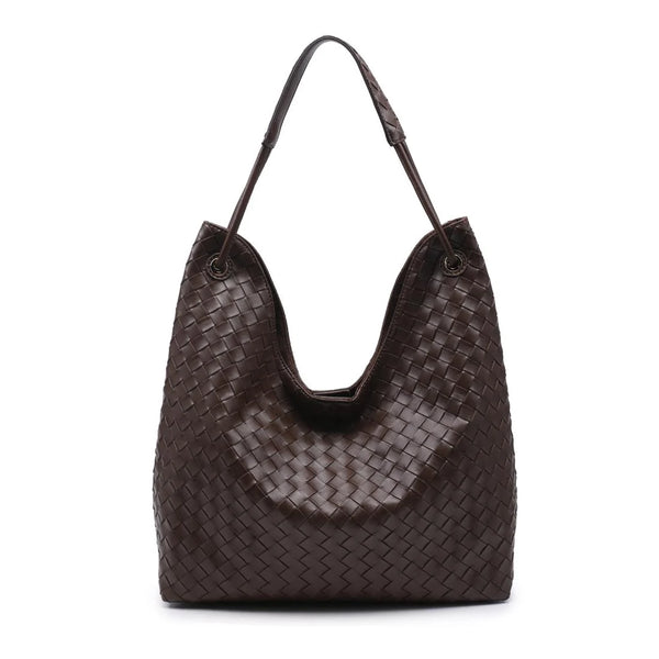 Ezia Hobo Bag - Chocolate