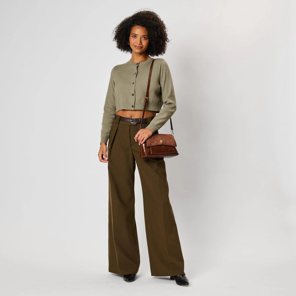 Aly Crossbody - Chocolate