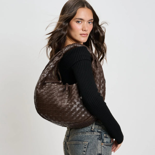 Cassandra Hobo Bag - Espresso