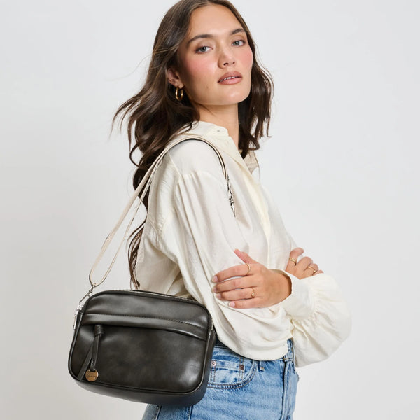 Hannah Crossbody - Gunmetal