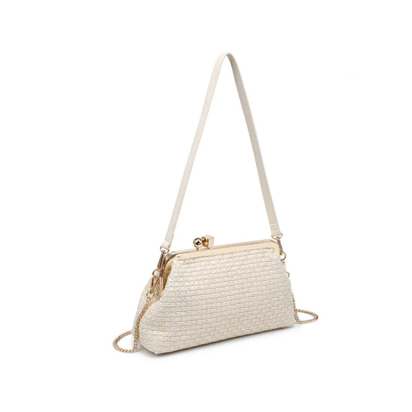 Bianca Clutch - Cream