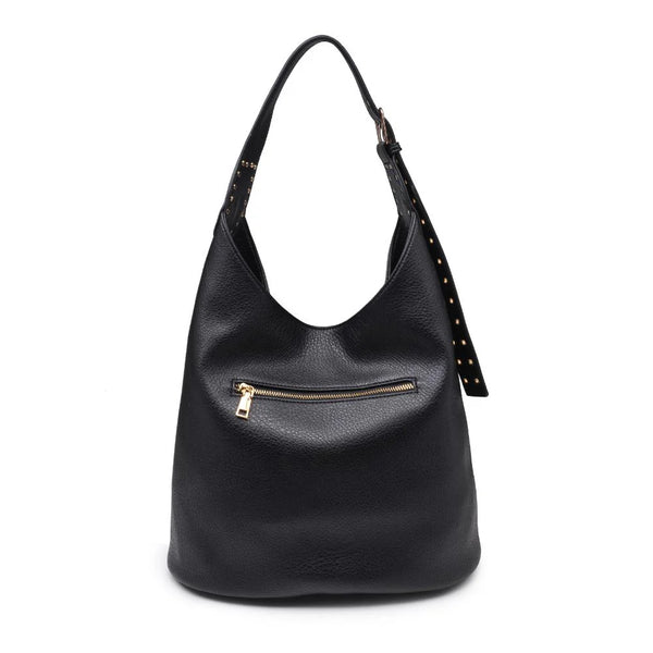 Jacqueline Hobo Bag - Black