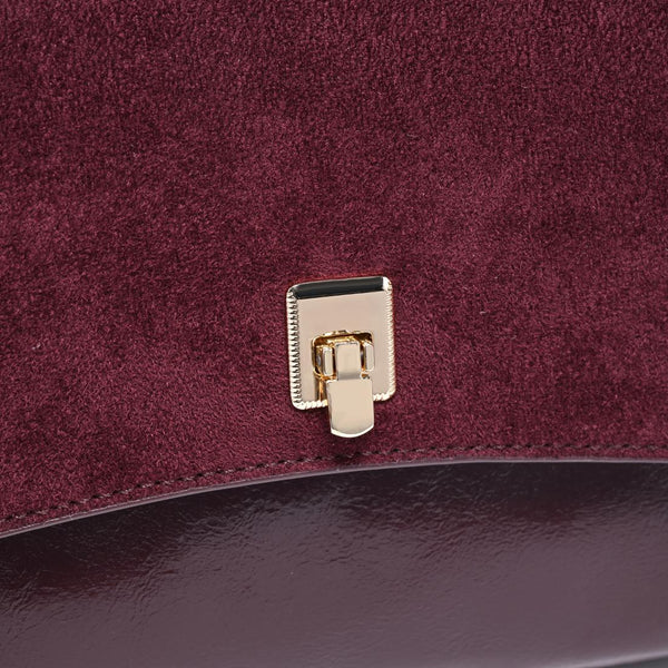 Aly Crossbody - Burgundy