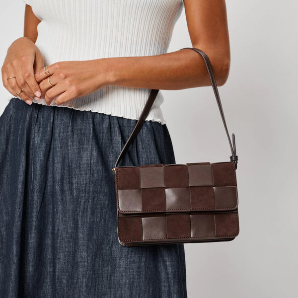 Tanya Crossbody - Chocolate
