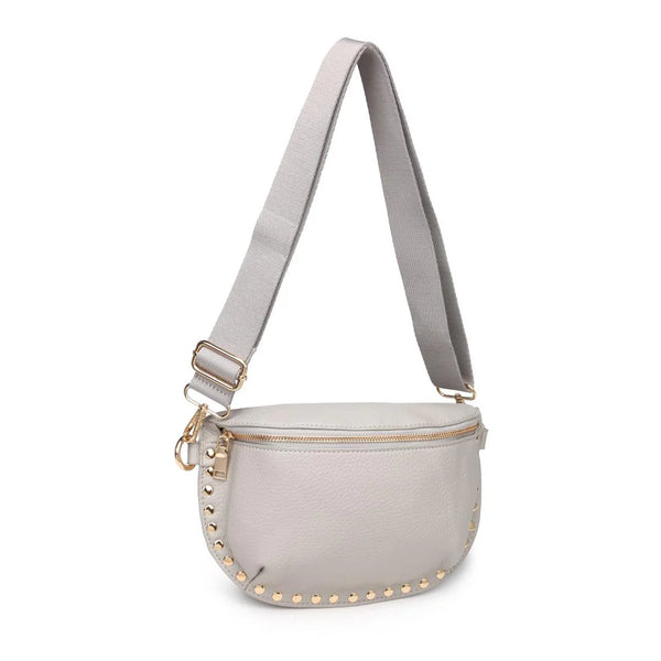 Gizelle Belt Crossbody Bag - Stone