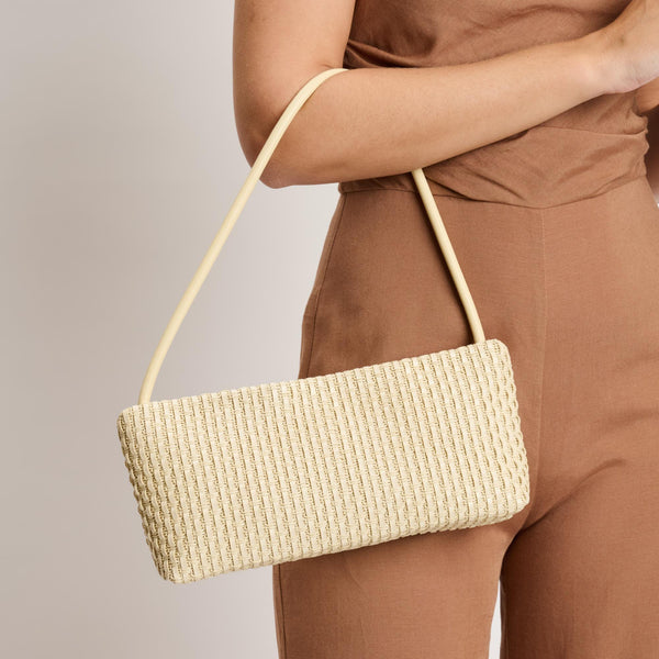 Lucy Shoulder Bag - Cream
