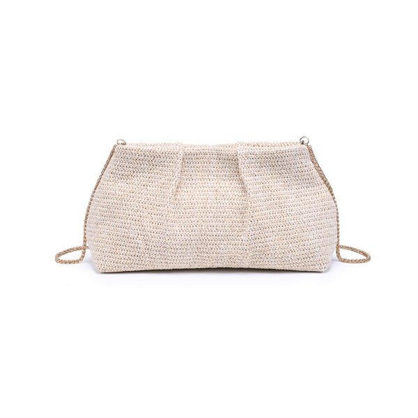 Breeze Clutch - Cream