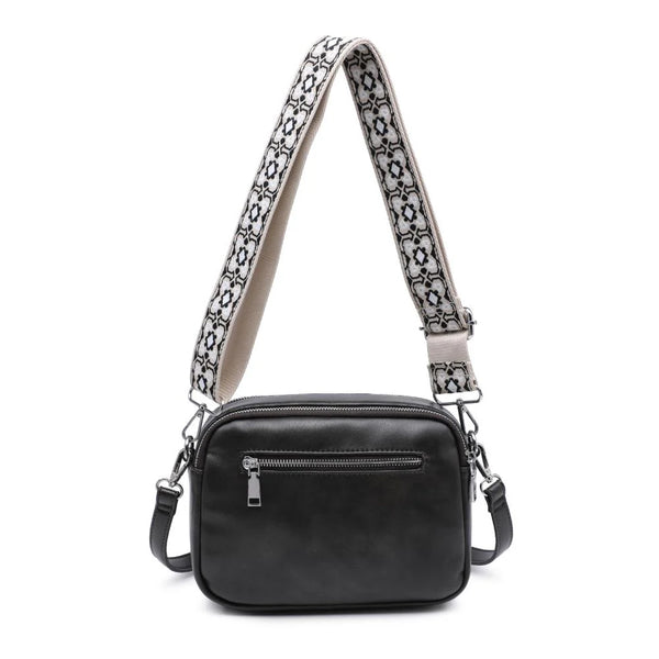 Hannah Crossbody - Gunmetal