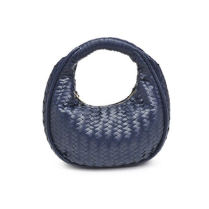 Cassidy Woven Clutch - Midnight