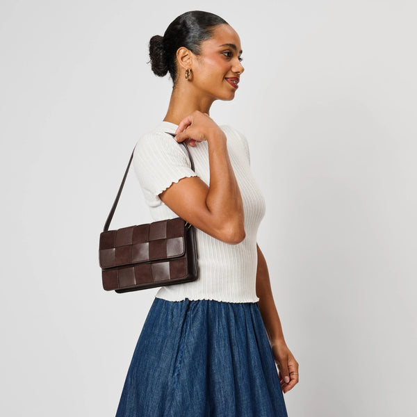 Tanya Crossbody - Chocolate
