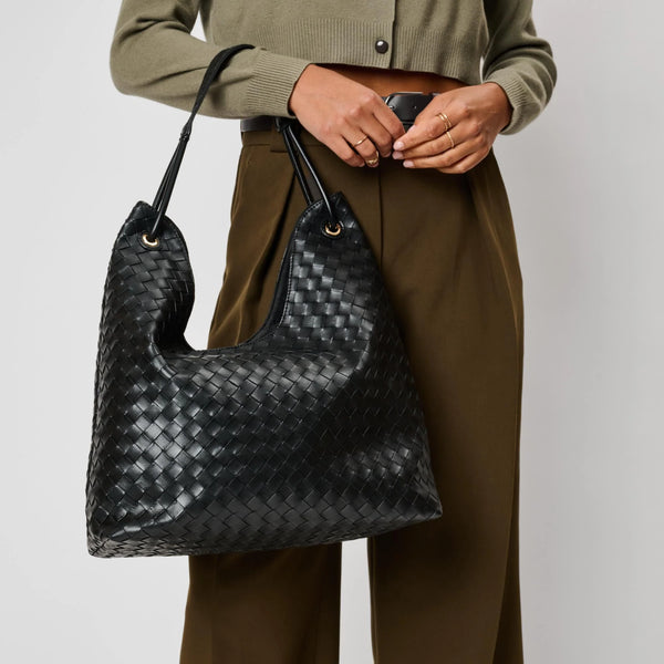 Ezia Hobo Bag - Black