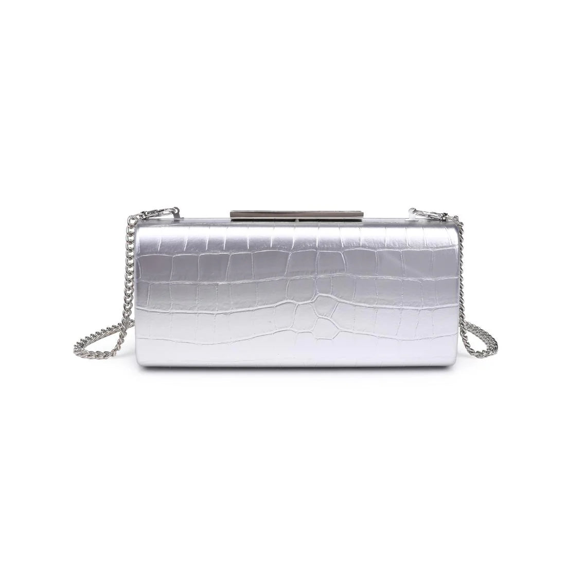 Sienna Evening Bag - Silver
