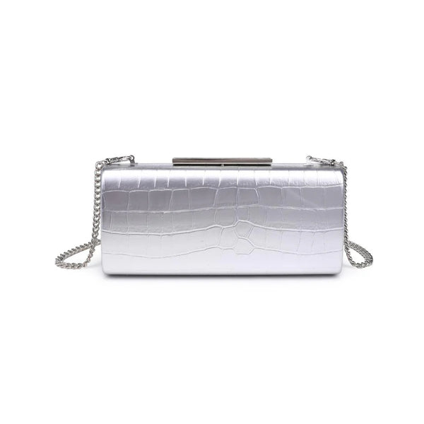Sienna Evening Bag - Silver
