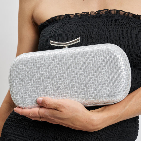 Victoria Evening Bag - Silver