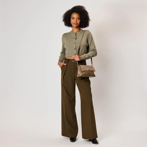 Aly Crossbody - Taupe