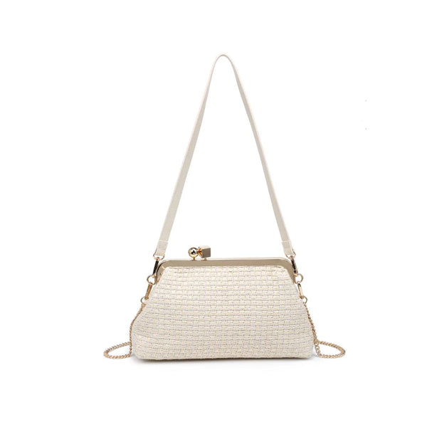 Bianca Clutch - Cream