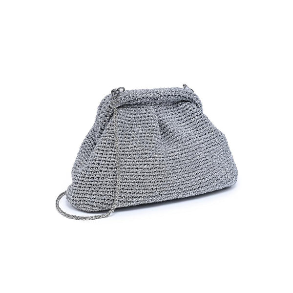 Amelia Clutch - Silver