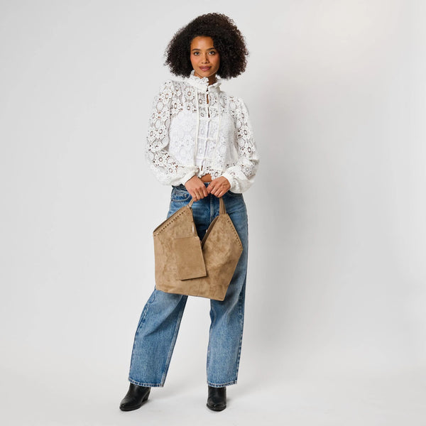 Miranda Tote - Taupe
