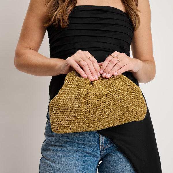 Amelia Clutch - Gold