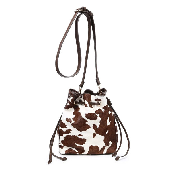 Patsy Crossbody - Brown Cow