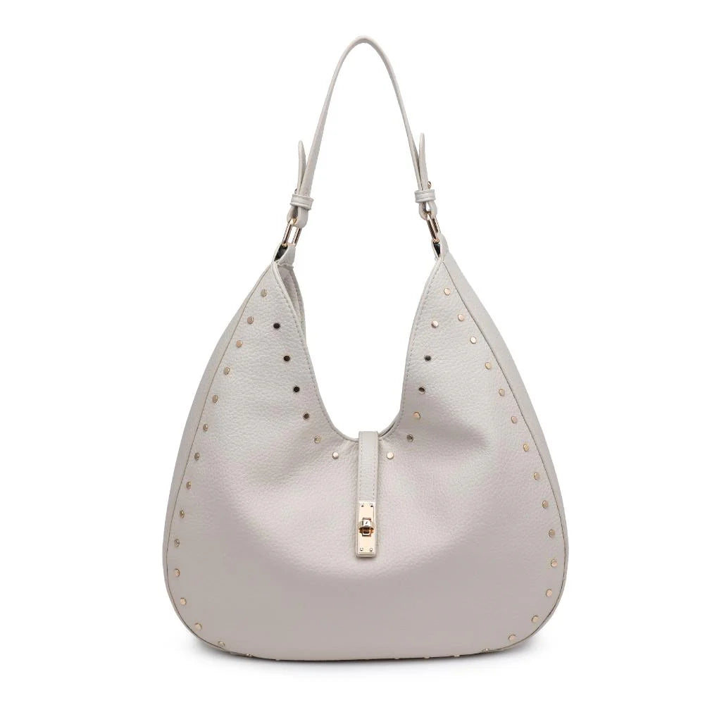 Olivia Hobo Bag - Cream