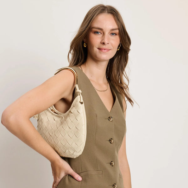 Lucia Hobo Bag - Oatmilk