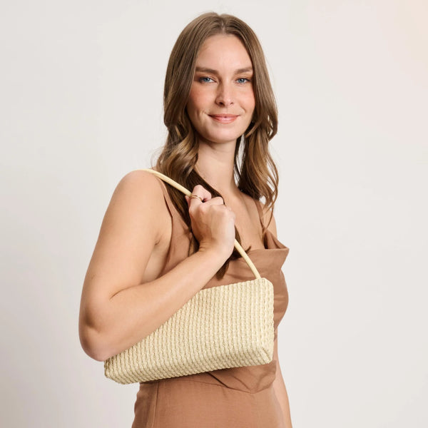 Lucy Shoulder Bag - Cream