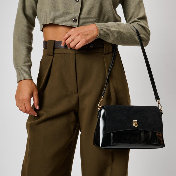 Aly Crossbody - Black