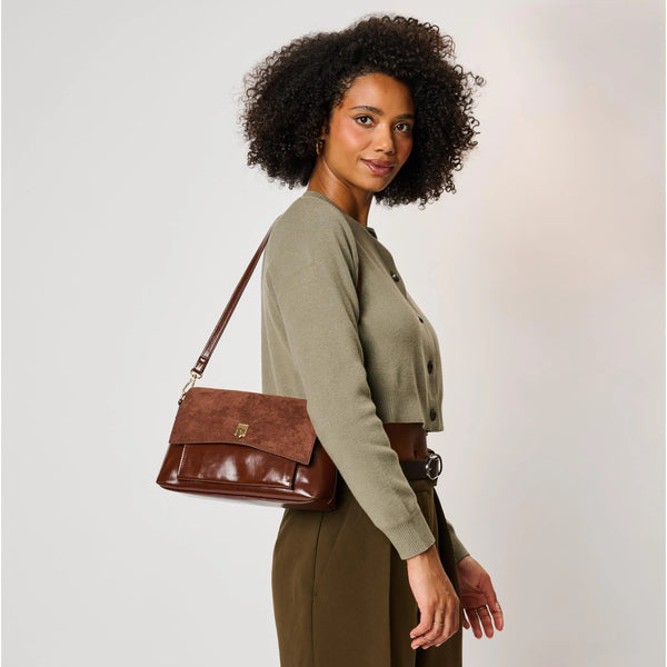 Aly Crossbody - Chocolate