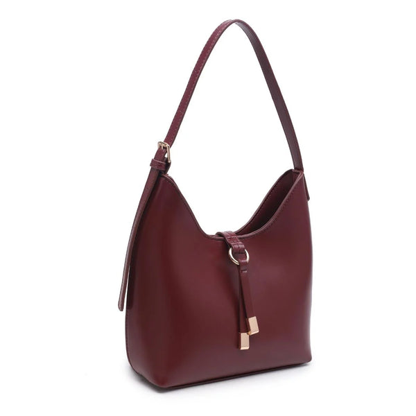 Blair Shoulder Bag - Burgundy