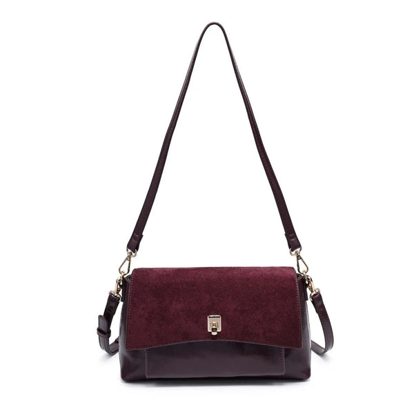 Aly Crossbody - Burgundy