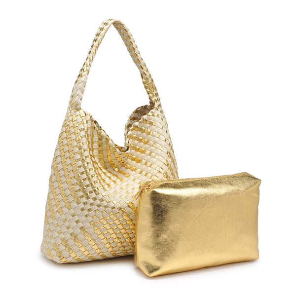 Ellery Hobo - Gold/Ivory