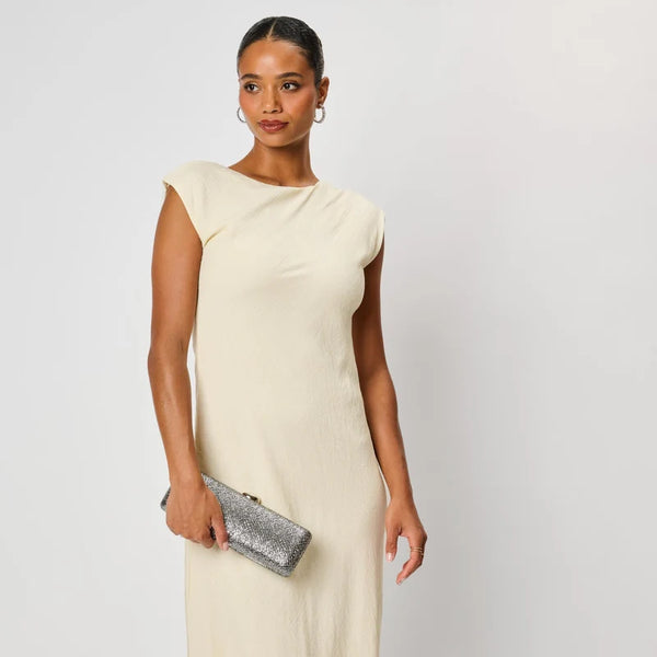 Elestine Evening Bag - Silver