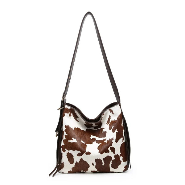 Shania Bogo Bag - Brown Cow