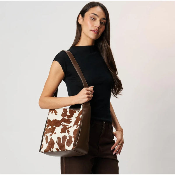 Shania Bogo Bag - Brown Cow