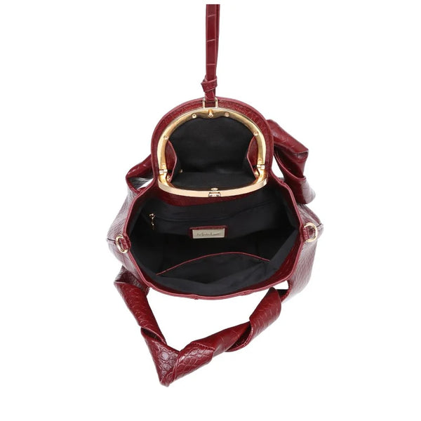 Amaya Satchel - Burgundy