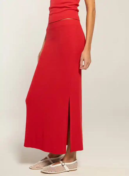 Jilian Skirt - Cherry