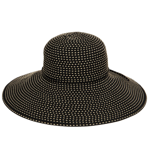 Ribbon Braid Hat - Black