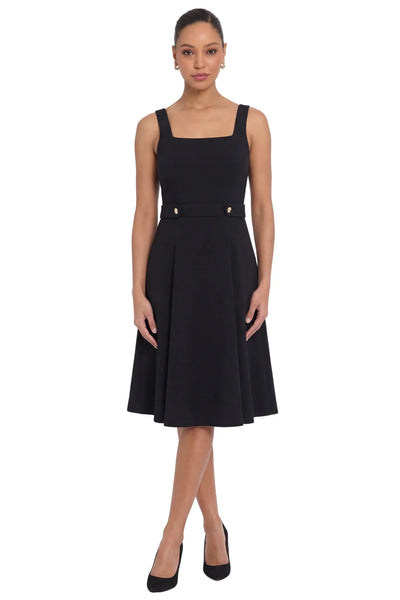 Rielle Midi Dress - Black